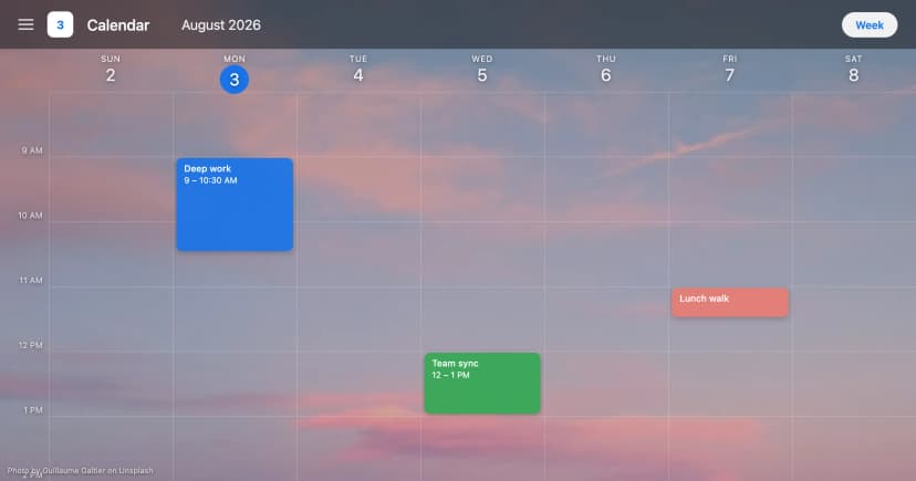 How to Decorate Google Calendar in Six Steps