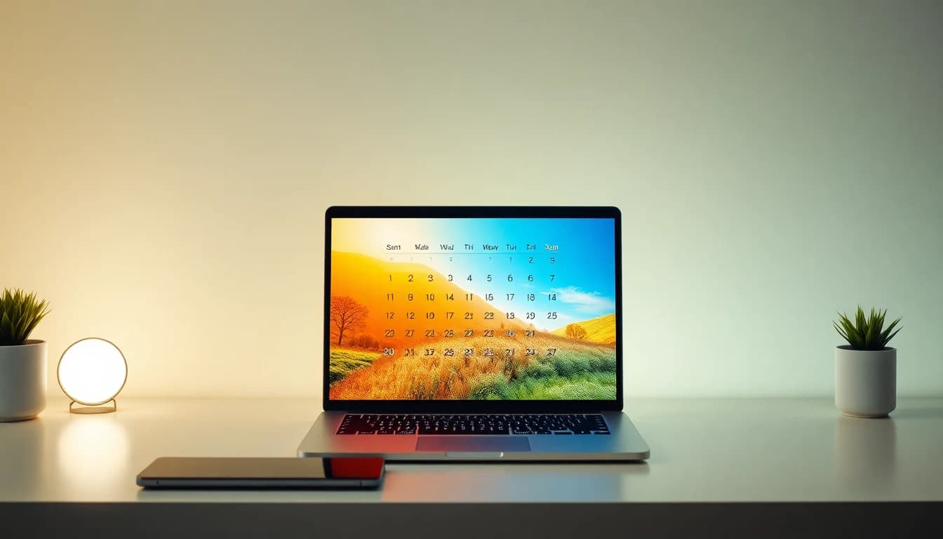 Seasonal Calendar Backgrounds: Fresh Ideas for Spring...